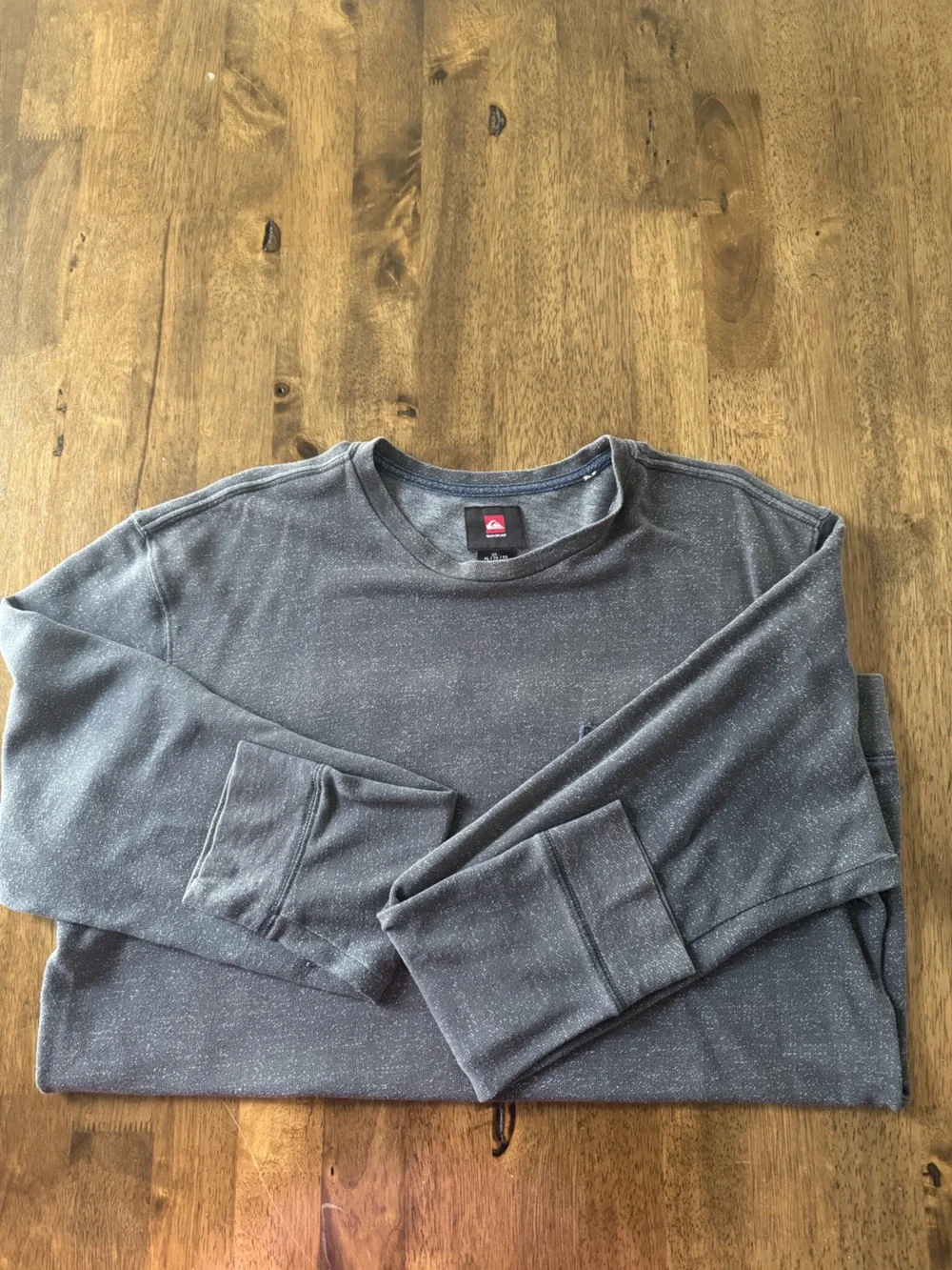 Quicksilver & adidas Lot- Crewneck Sweatshirt and Long Sleeve Tee
